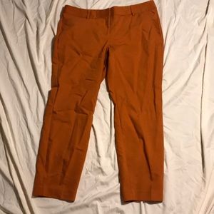 Burnt orange editor pants